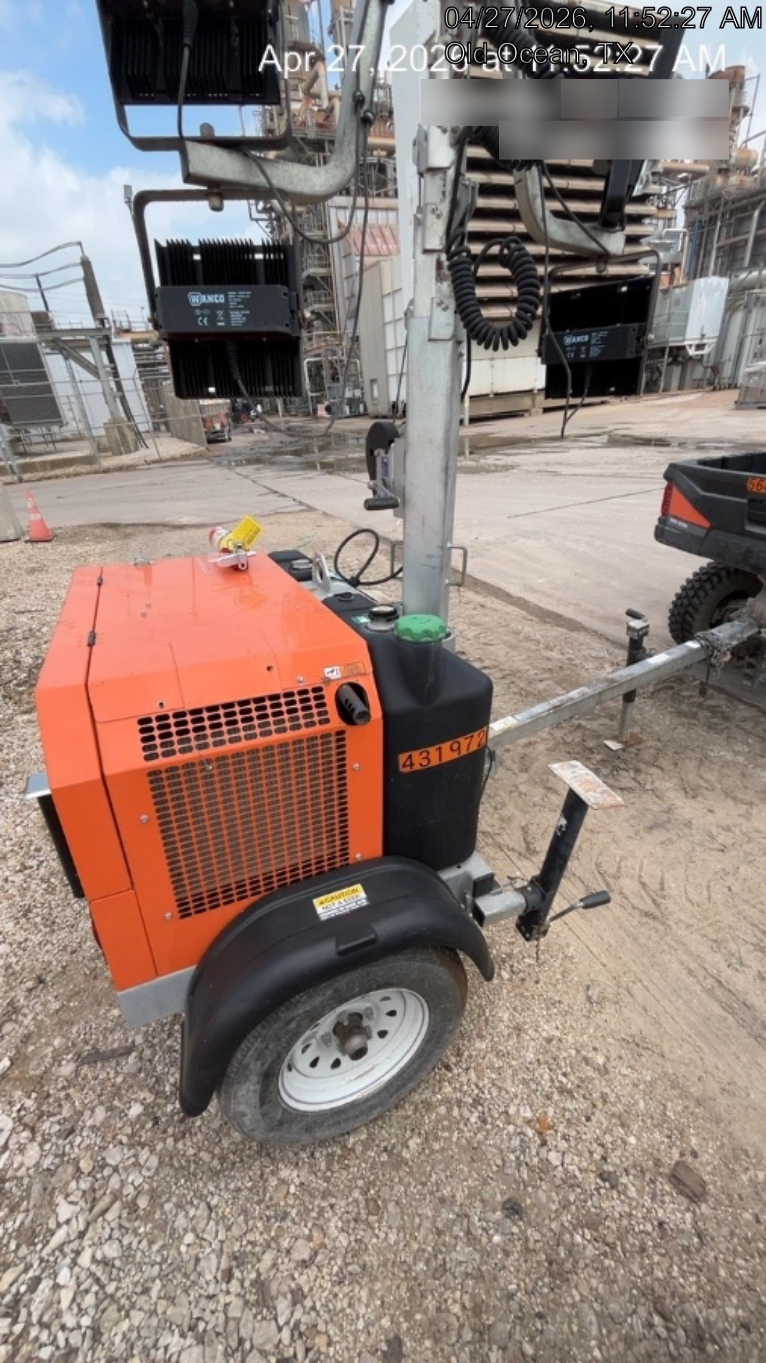2024 Wanco WLTT-4MM4K Diesel, Deep Sea Controller, Shore Power Plug, Auto Start, (4) 350W LED Floodlights, 4kW Generator, 60 Gal Fuel Tank, 2" Ball, T3