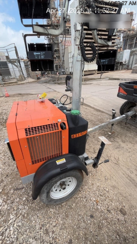 2024 Wanco WLTT-4MM4K Diesel, Deep Sea Controller, Shore Power Plug, Auto Start, (4) 350W LED Floodlights, 4kW Generator, 60 Gal Fuel Tank, 2" Ball, T3