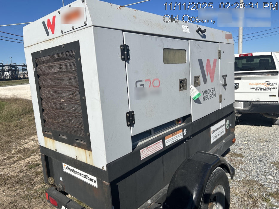2019 WACKER NEUSON G70