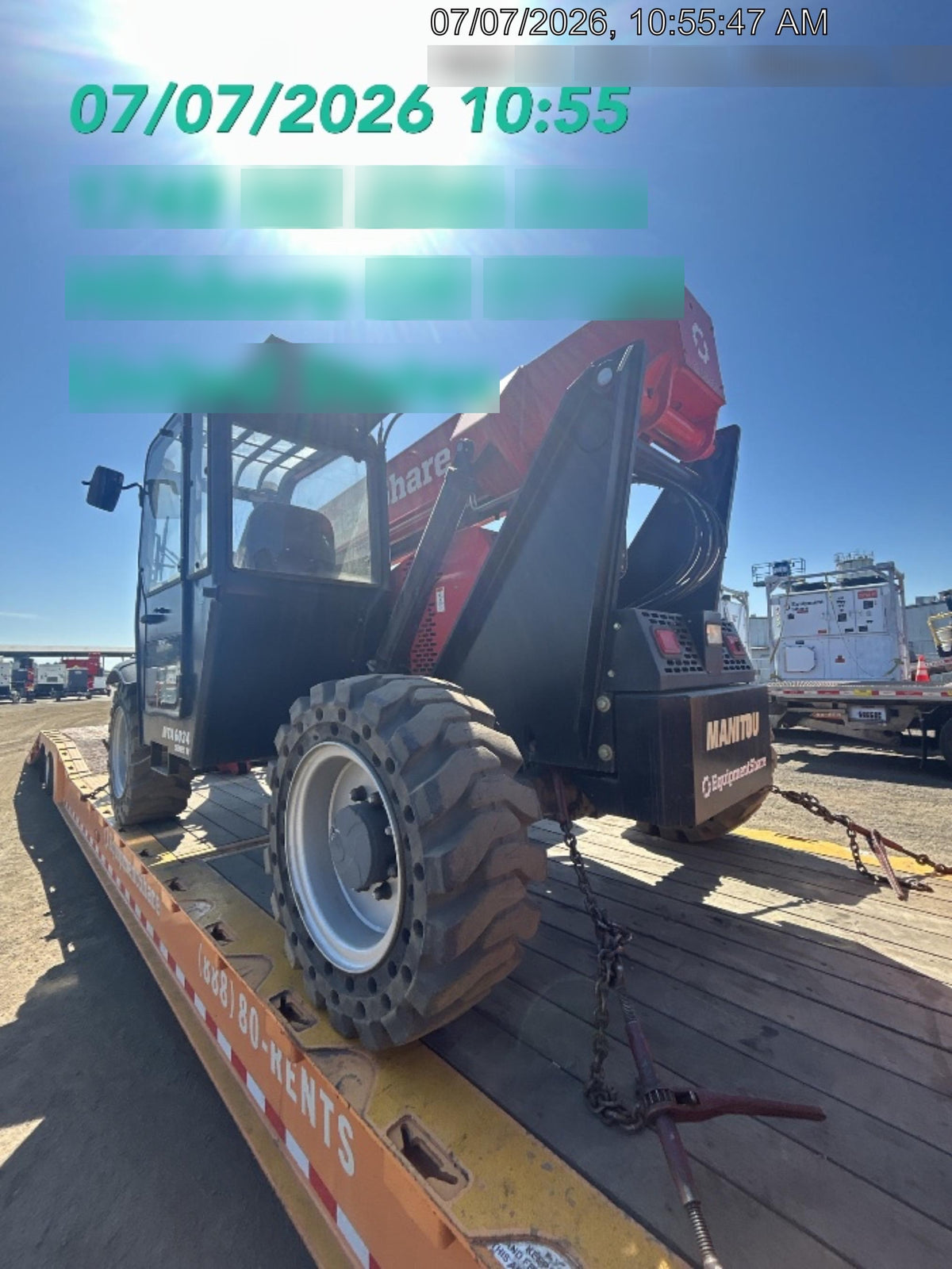2020 Manitou MTA6034 Cab/Heat/Air, Solid Tires, Work Lights, Beacon, Aux Hydraulics, Back up Alarm, Mirrors, ES Keypad
