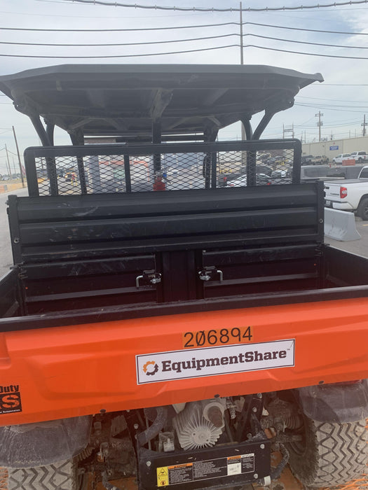 2022 Kubota RTV-X1140W-H Plastic Canopy, Windshield Acrylic Clear, LED Strobe Light, Wire Harness Kit, Back up Alarm