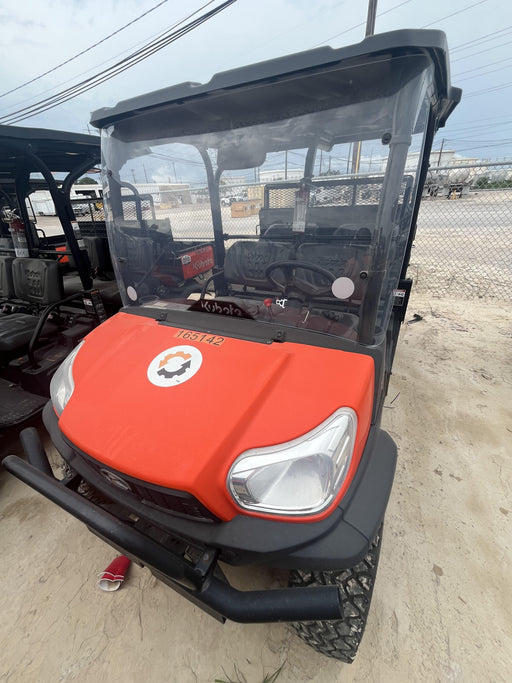 2021 Kubota RTV-X1140W-H Plastic Canopy, Windshield Acrylic Clear, LED Strobe Light, Wire Harness Kit, Back up Alarm