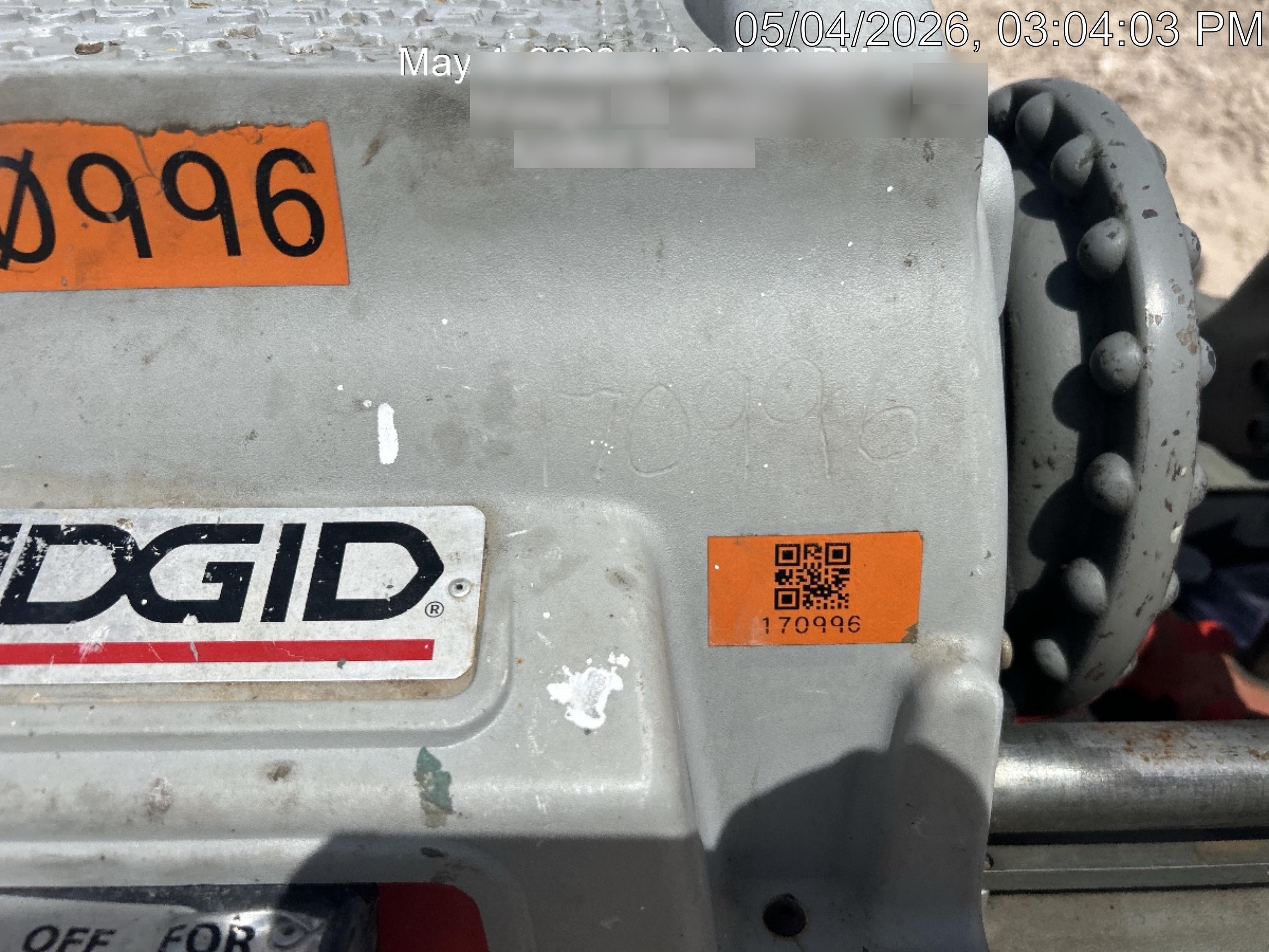 2021 RIDGID 535