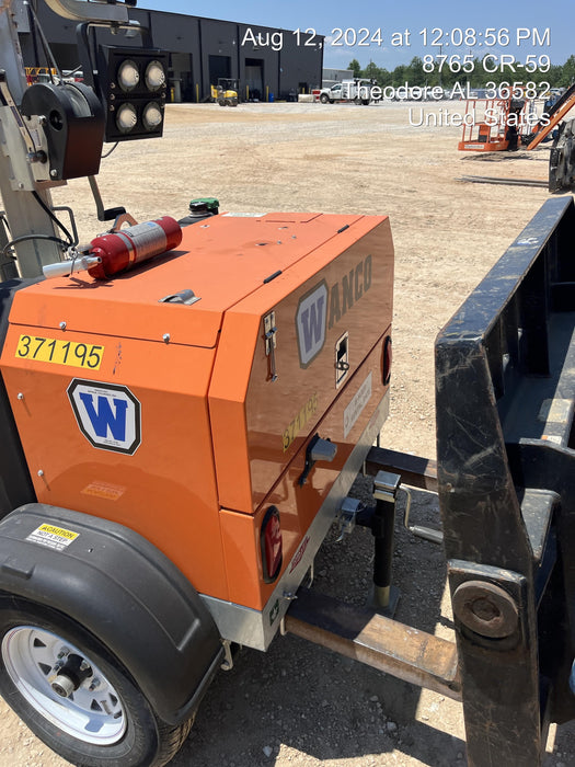 2023 Wanco WLTT-4MM4K Diesel, Deep Sea Controller, Shore Power Plug, Auto Start, (4) 350W LED Floodlights, 4kW Generator, 60 Gal Fuel Tank, 2" Ball, T3