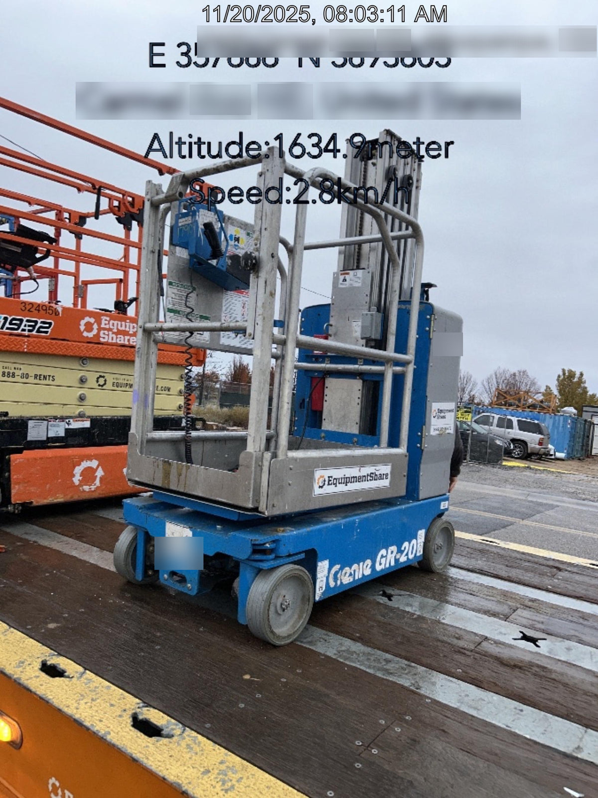2019 GENIE GR-20