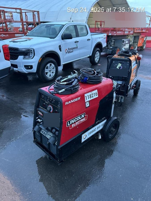 2020 Lincoln Electric Ranger 305 LPG Kohler Engine, One-Pak