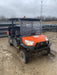 2022 Kubota RTV-X1140W-H Plastic Canopy, Windshield Acrylic Clear, LED Strobe Light, Wire Harness Kit, Back up Alarm