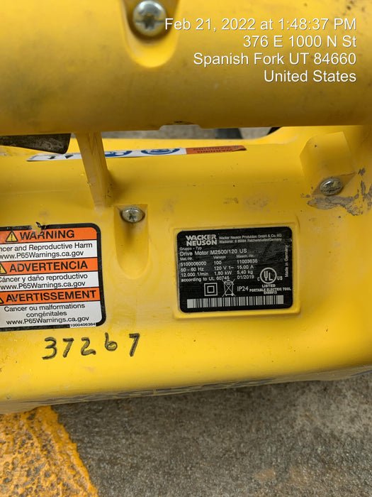 2019 WACKER NEUSON M2500