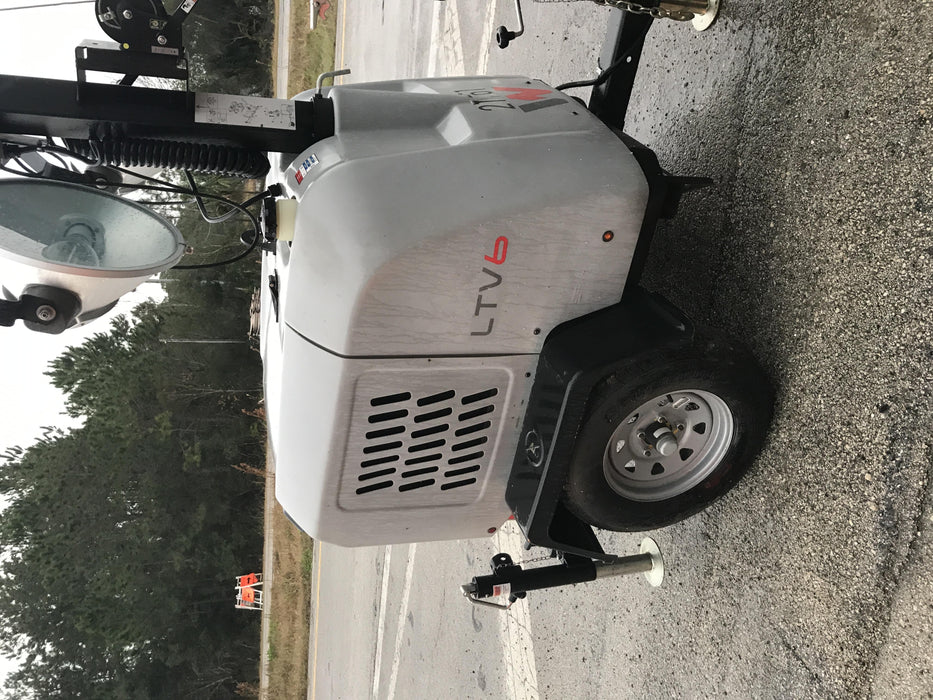 2019 Wacker Neuson LTV6L-MH Wacker Neuson LTV6L Mobile Light Tower w/Fuel Level Sensor Installed