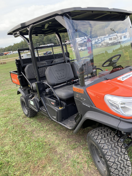 2021 Kubota RTV-X1140W-H Plastic Canopy, Windshield Acrylic Clear, LED Strobe Light, Wire Harness Kit, Back up Alarm