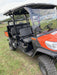 2021 Kubota RTV-X1140W-H Plastic Canopy, Windshield Acrylic Clear, LED Strobe Light, Wire Harness Kit, Back up Alarm