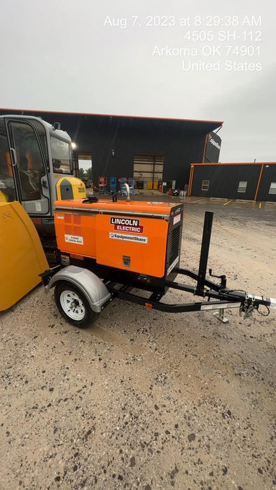 2023 Lincoln Electric LE400 Kubota V1505, Trlr, Cable Rack, Light Kit, ES Decals, T3