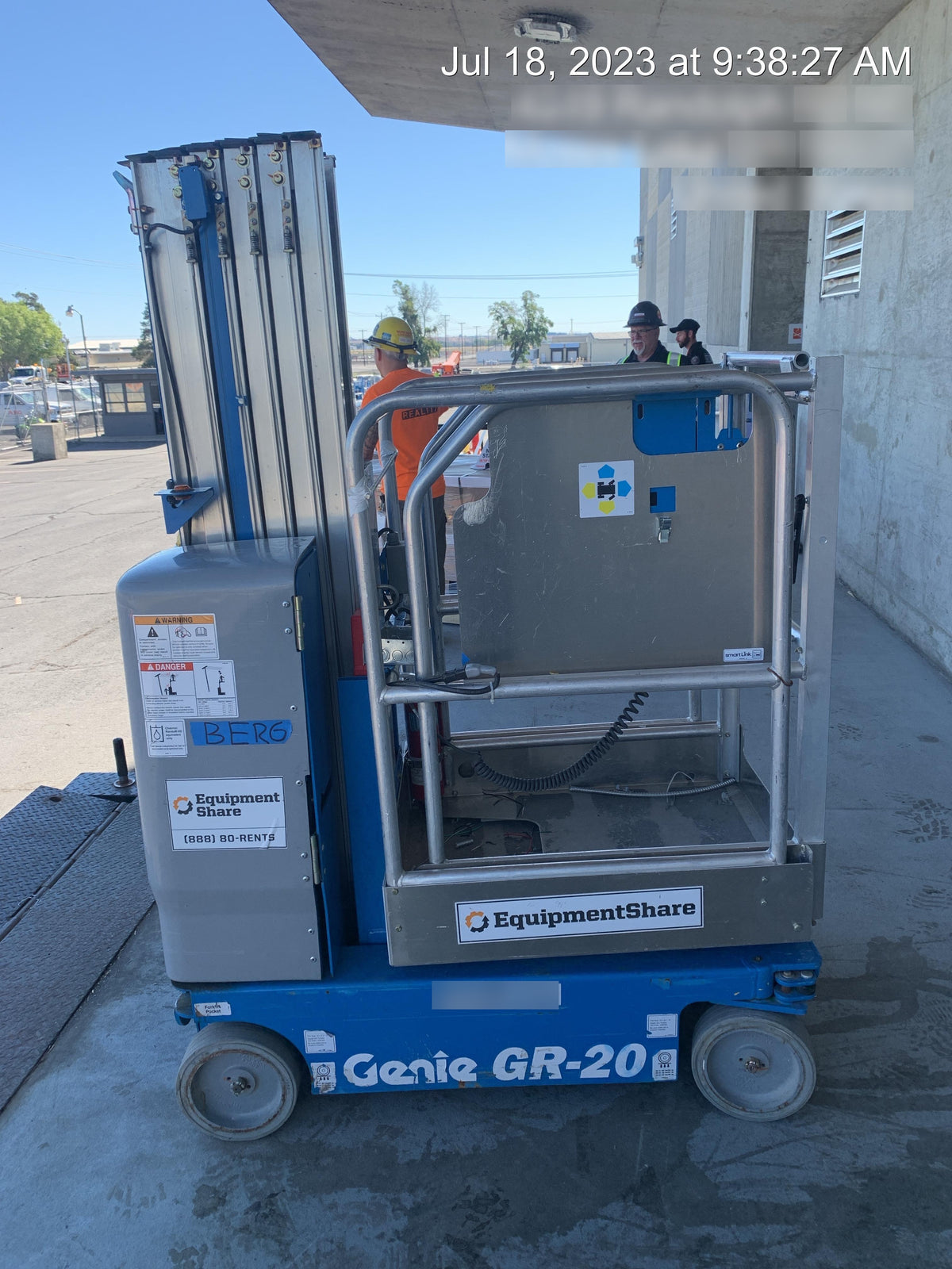 2019 GENIE GR-20