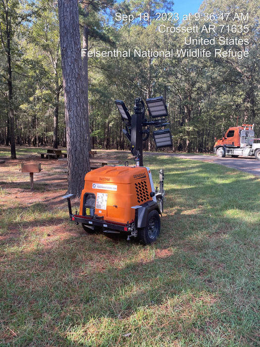 2023 Generac MLT2 Diesel, Flex Switch 120V Input, Powerzone Controller, (4) 320W LED Lights, 4kW Generator, 39.9 Gal Fuel Tank, 2" Ball, T3