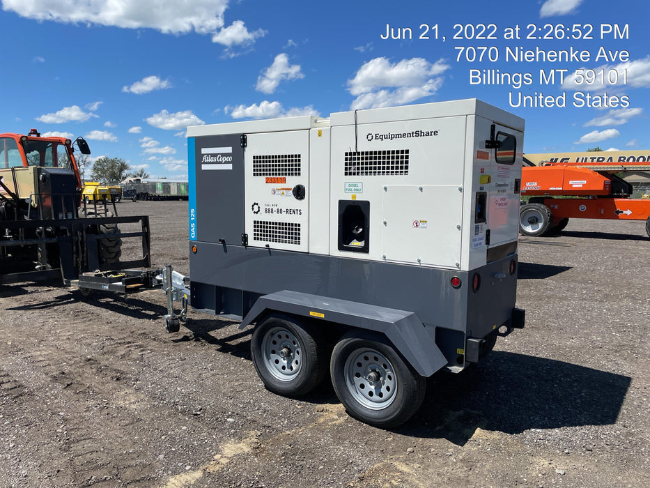 2022 ATLAS COPCO QAS 125