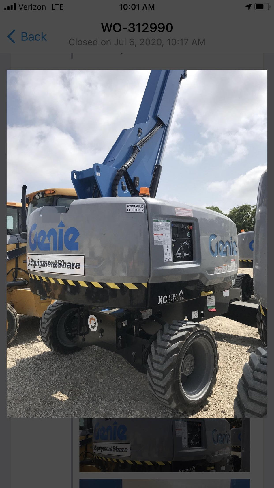 2020 GENIE S-45 XC