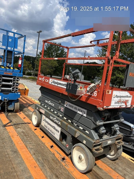 2019 Skyjack SJIII-3226 Standard Options, Trojan Batteries