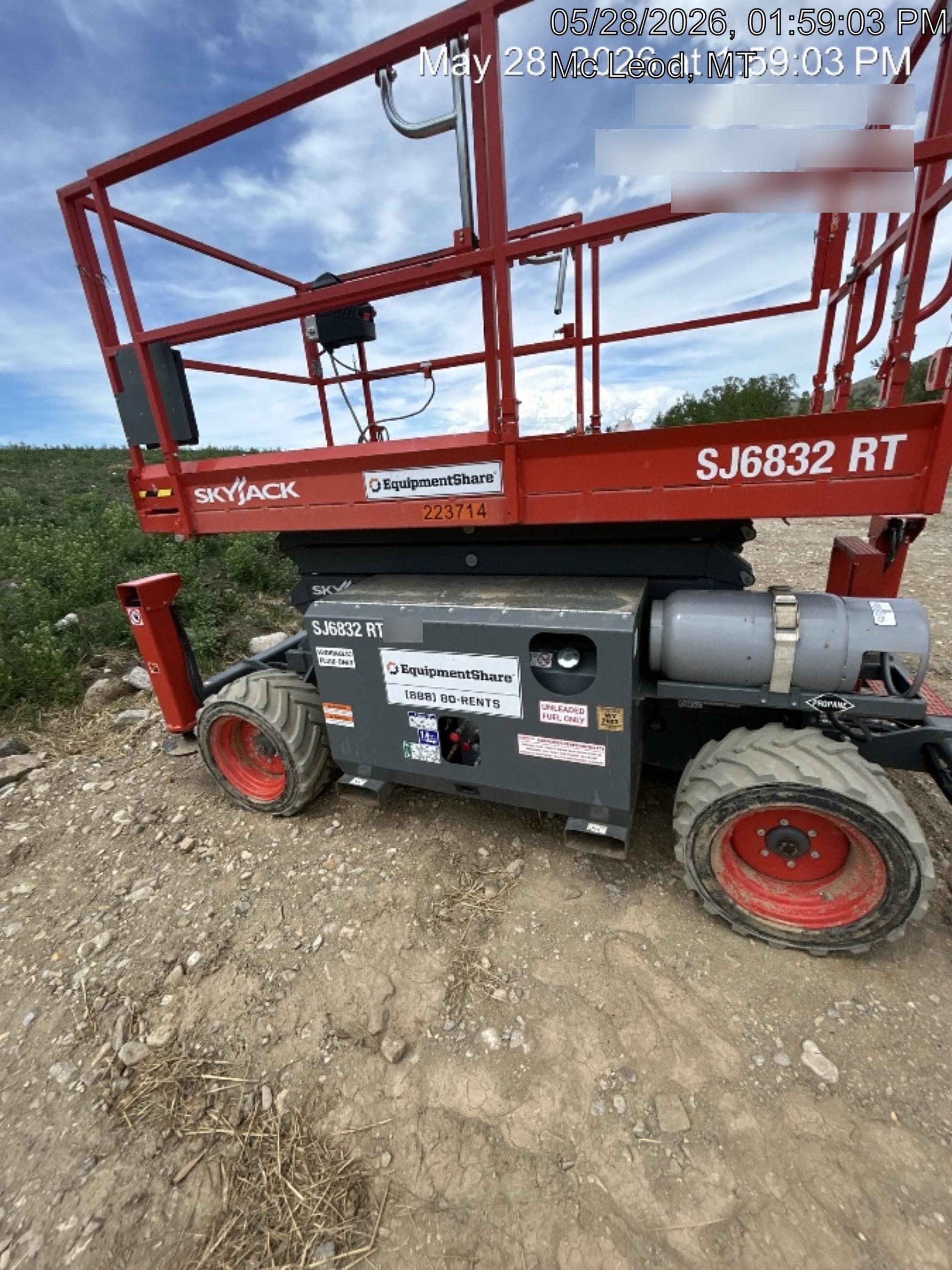 2022 SKYJACK SJ6832 RT