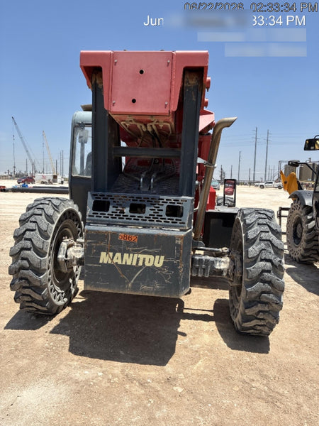 2018 Manitou 12042 Manitou MTA 12042, Solid Tires, 66" Carriage, Open ROPS, Flashing Beacon and Work Light Package