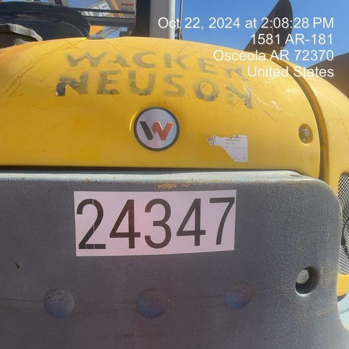 2019 Wacker Neuson EZ53 Wacker Neuson EZ53 Enclosed Cab, Rubber Tracks, Long Dipperstick, T4, VDS, Hydraulic Thumb