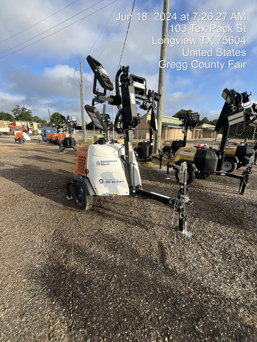 2023 Generac MLT2 Diesel, Flex Switch 120V Input, Powerzone Controller, 
(4) 320W LED Lights, 4kW Generator, 39.9 Gal Fuel Tank, 2" Ball, T3