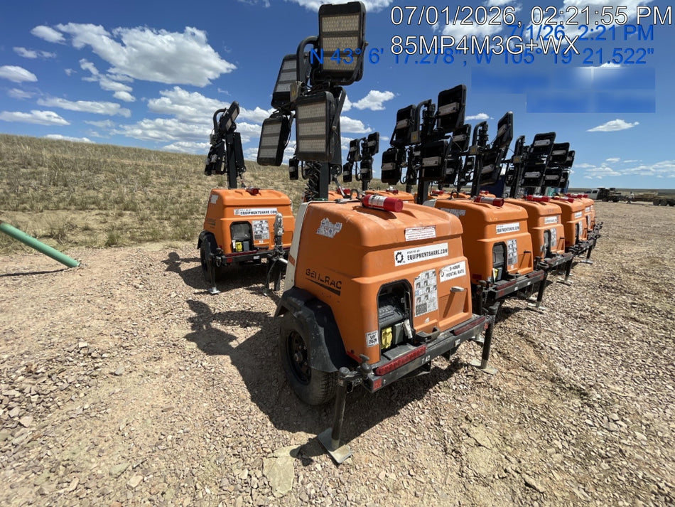 2023 Generac MLT2 Diesel, Flex Switch 120V Input, Powerzone Controller, (4) 320W LED Lights, 4kW Generator, 39.9 Gal Fuel Tank, 2" Ball, T3