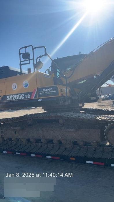Sany SY265C SY265 Tier 4 - Cab, Hydraulic QC,  Buckets: 36" , 48"