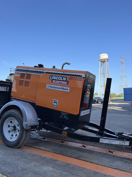 2022 Lincoln Electric LE400 Kubota V1505, Trlr, Cable Rack, Light Kit, ES Decals, T3