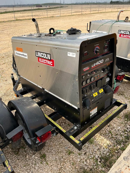 2024 Lincoln Electric LE400 Kubota V1505, Trlr, Cable Rack, Light Kit, ES Decals, T3