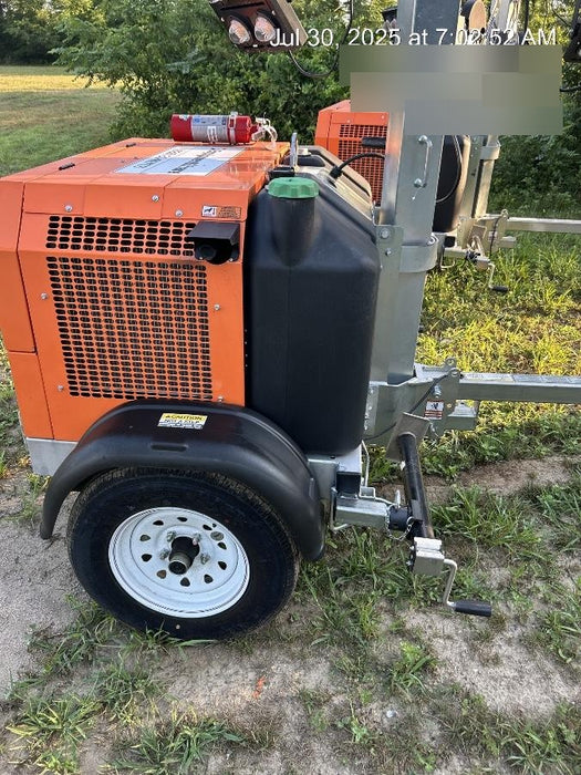 2024 Wanco WLTT-4MM4K Diesel, Deep Sea Controller, Shore Power Plug, Auto Start, (4) 350W LED Floodlights, 4kW Generator, 60 Gal Fuel Tank, 2" Ball, T3