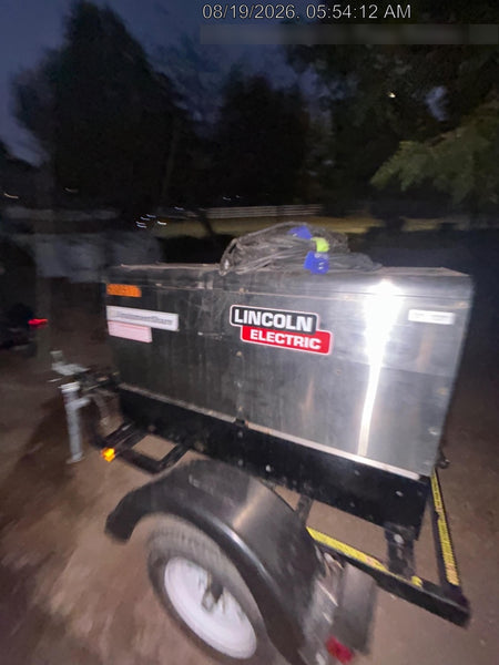 2022 Lincoln Electric LE400 Kubota V1505, Trlr, Cable Rack, Light Kit, ES Decals, T3