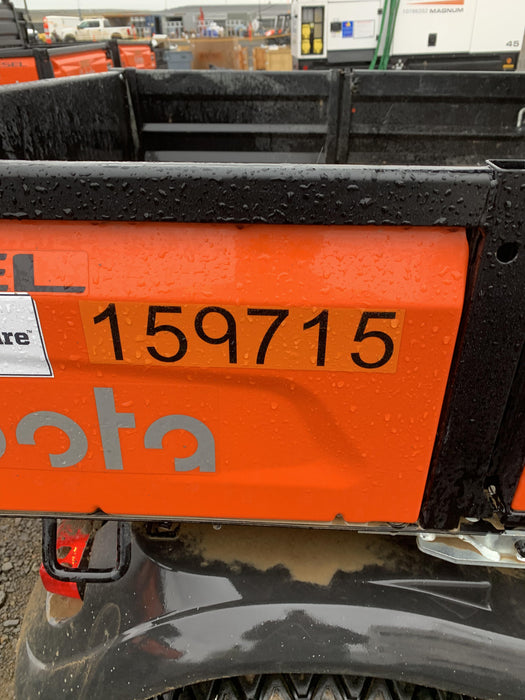 2021 Kubota RTV-X1140W-H Plastic Canopy, Windshield Acrylic Clear, LED Strobe Light, Wire Harness Kit, Back up Alarm