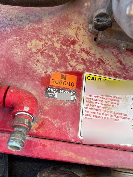 2023 RICE HYDRO DPH-3B