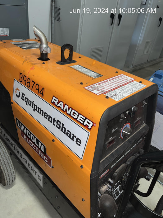 2024 Lincoln Electric Ranger 305 LPG Ranger 305 LPG, Undercarriage, Tank Holder & Strap, 10kw AC Gen, 25hp Kohler LPG Eng