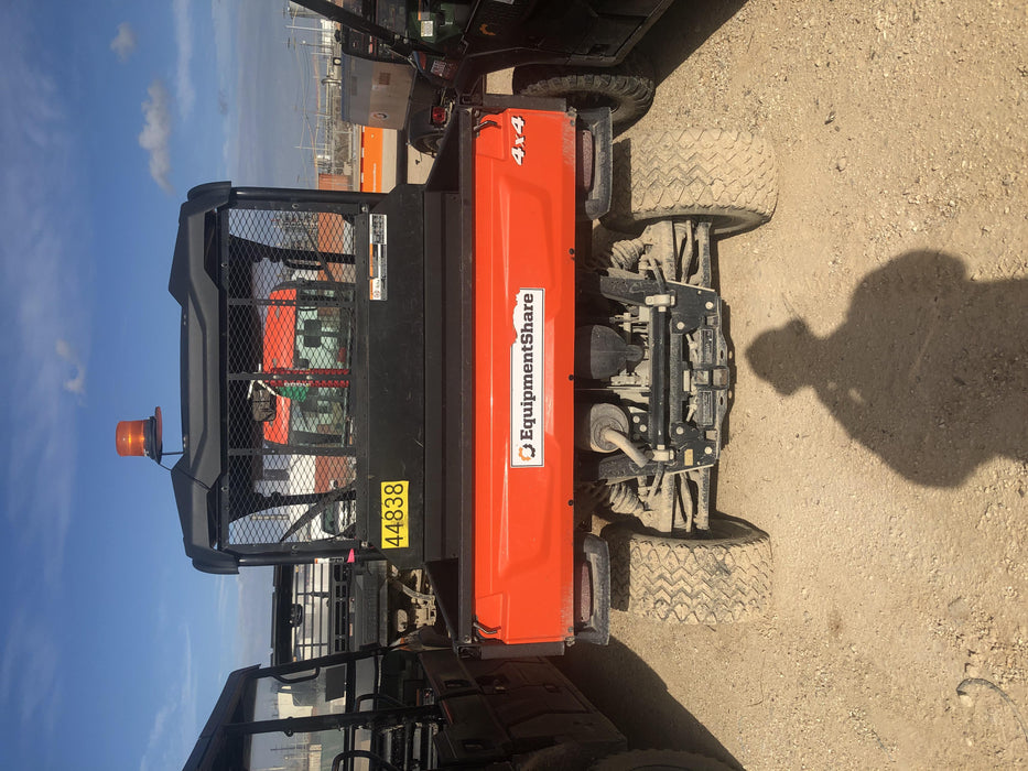 2019 Kubota RTV-XG850WL-H 4wd Utility Cart, Gas, 2 Seat, LED Strobe, Windshield Tempered Glass, Plastic Canopy, Wire Harness Kit, Backup Alarm