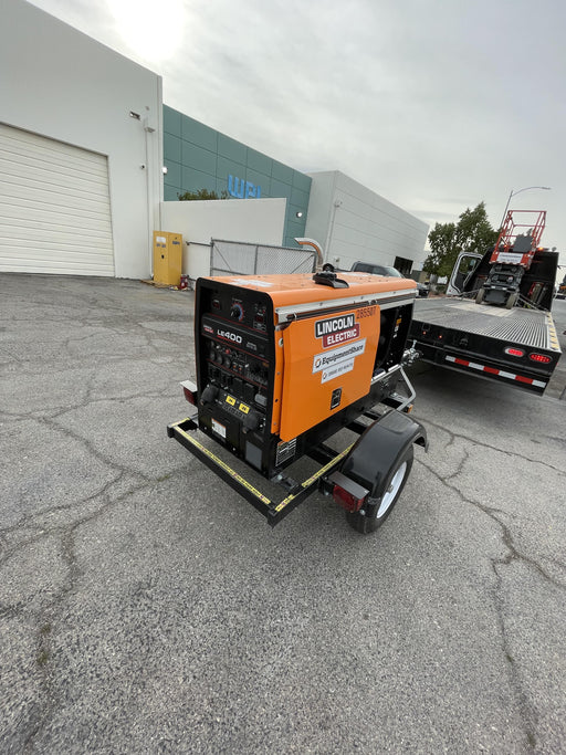 2022 Lincoln Electric LE400 Kubota V1505, Trlr, Cable Rack, Light Kit, ES Decals, T3