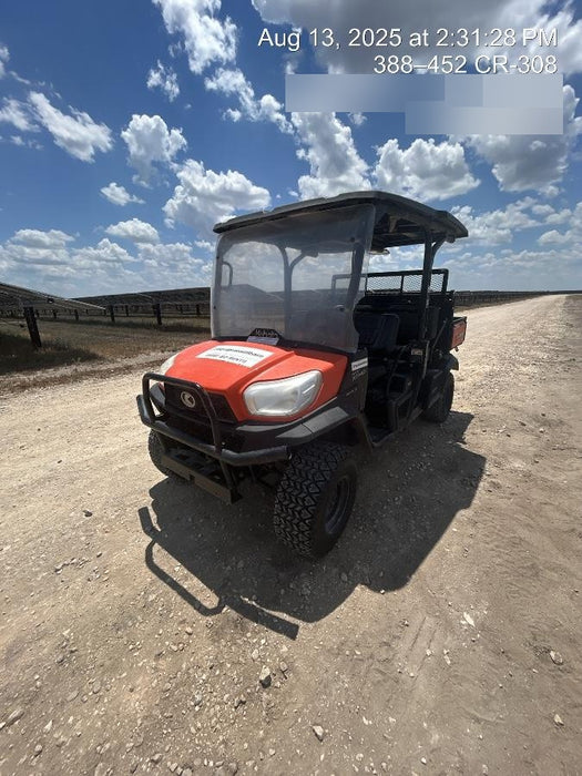 2020 Kubota RTV-X1140 4 Seat UTV, 4WD, Canopy, Standard Rental Spec