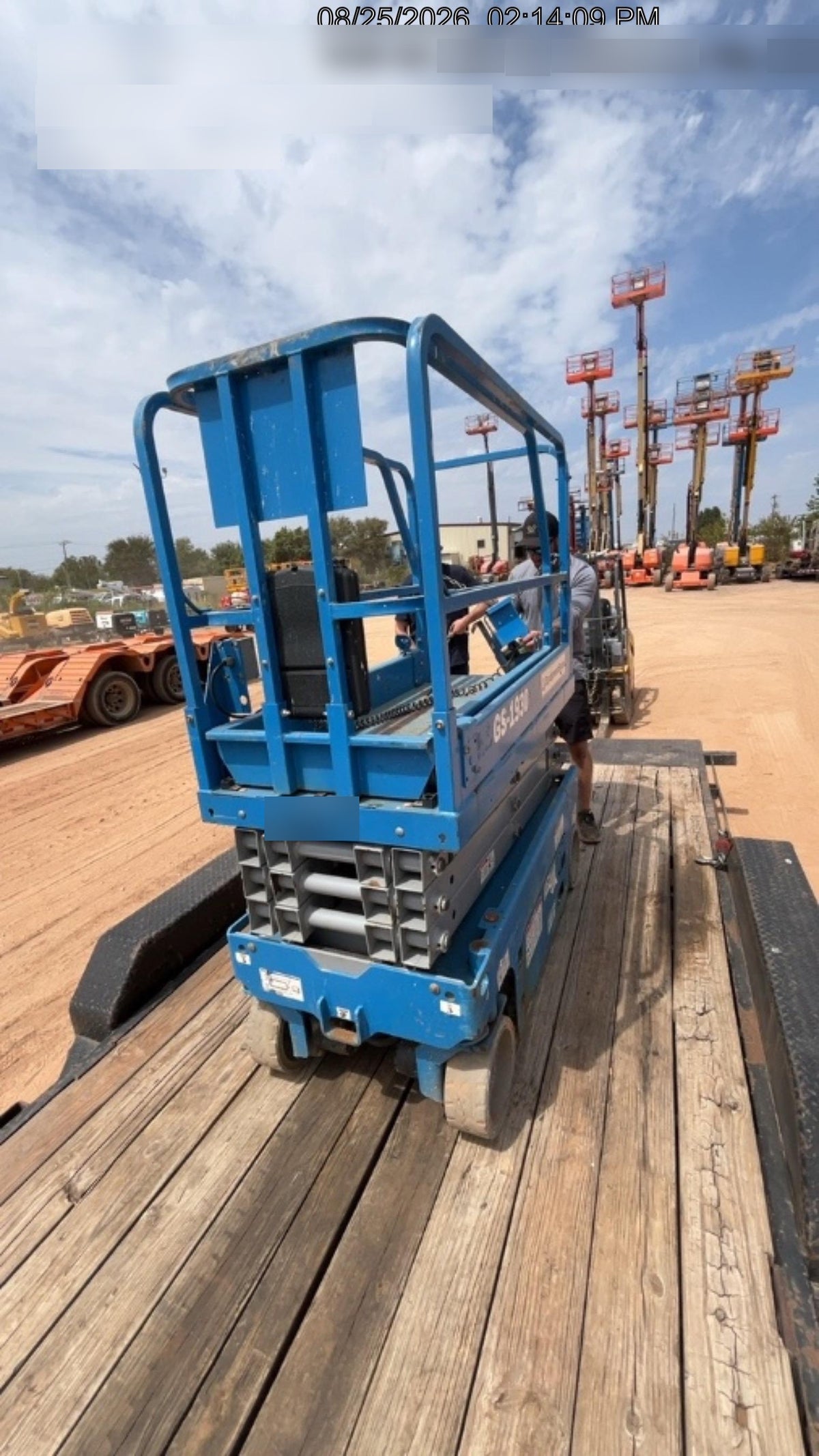 2020 Genie GS-1930 Fixed rails with chain entry gate - Pre A92.20
