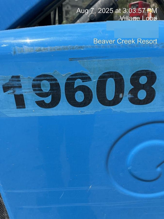 2018 Genie GTH-5519 Genie GTH-5519 Telehandler w/Enclosed Cab w/HVAC, 48" Carriage/Forks, Solid RT Tires, Work Light Package