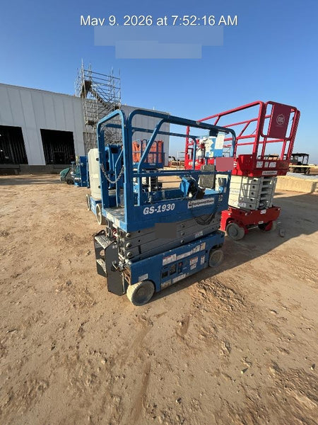 2020 Genie GS-1930 Fixed rails with chain entry gate - Pre A92.20