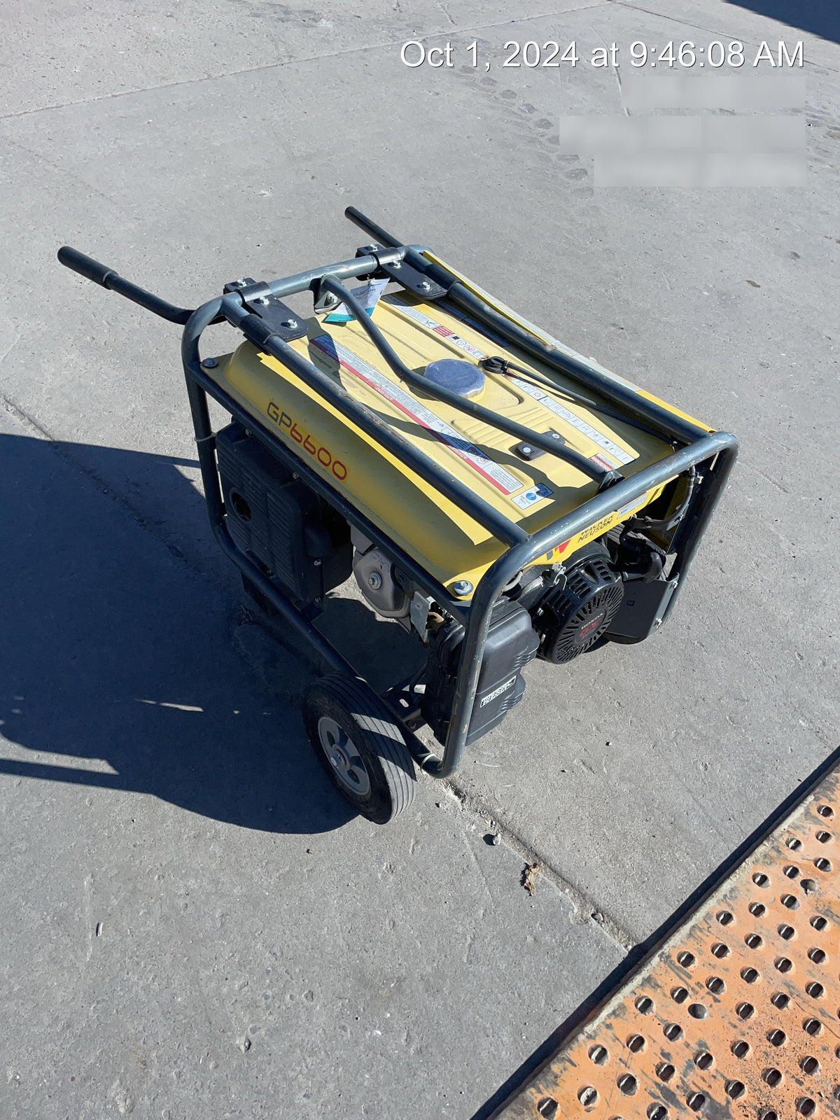 2019 WACKER NEUSON GP6600A