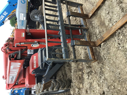 2018 Manitou MTA10055 MTA10055 - 120 HP T4, Canopy, Worklights/Strobe, Beacon, 66" Carriage, 60" Forks, Solid Tires, Lift Hook, Aux Hydraulics