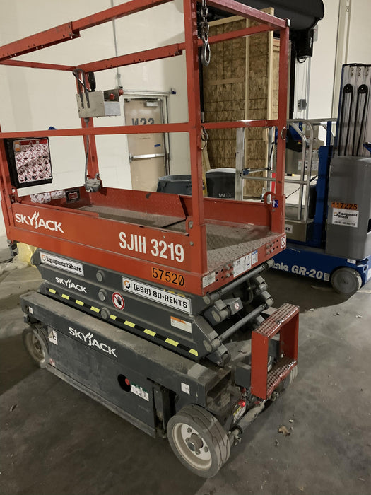 2016 Skyjack SJIII-3219 Standard Rental Specs