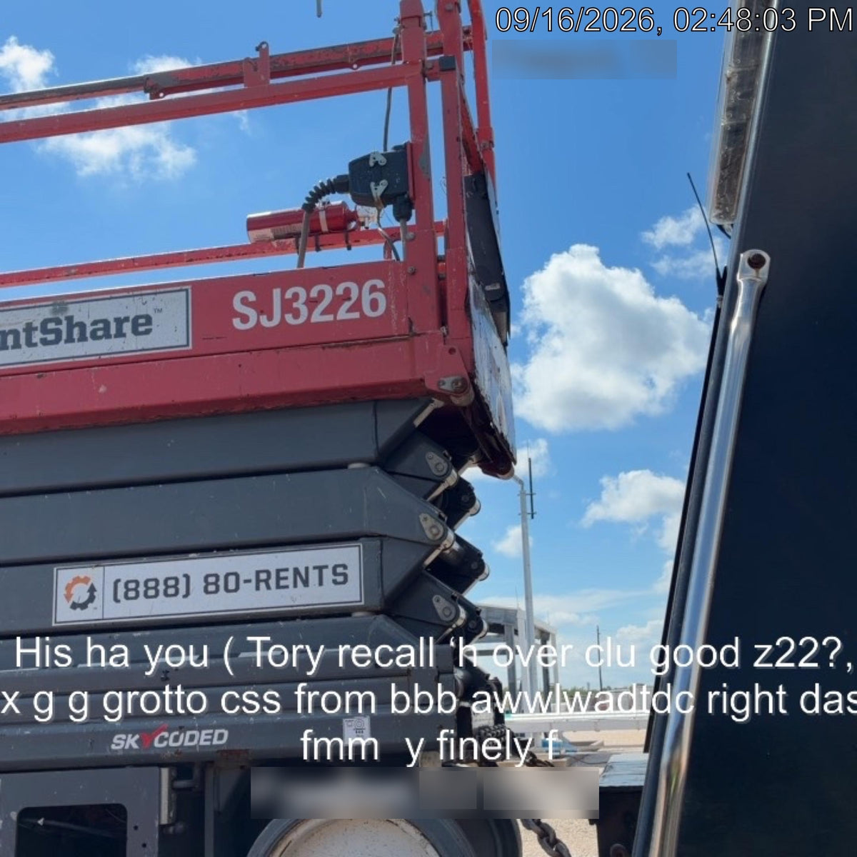 2021 SKYJACK SJ3226