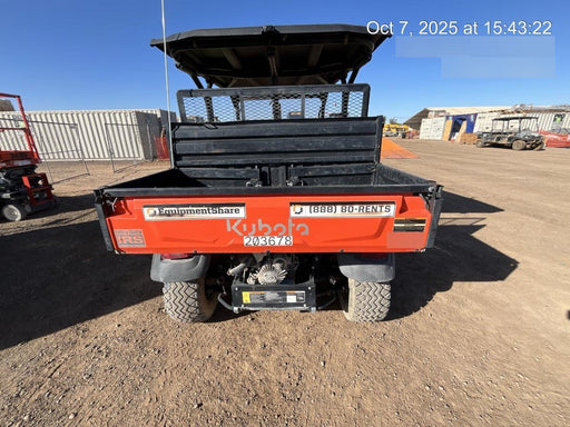 2022 Kubota RTV-X1140W-H Plastic Canopy, Windshield Acrylic Clear, LED Strobe Light, Wire Harness Kit, Back up Alarm