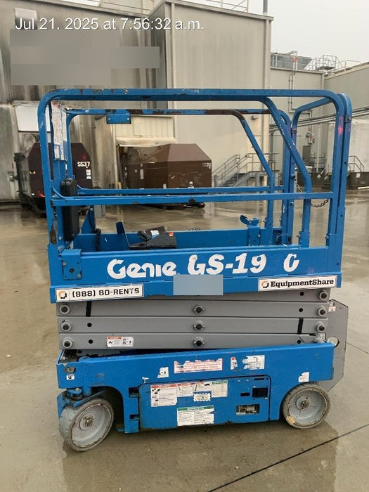 2016 Genie GS-1930 Standard Rental Specs