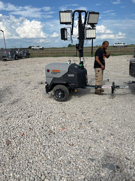 2024 Wacker Neuson LTT4 Diesel, Kohler KDW702, Deep Sea Controller, Auto Start, LED 320W, Bypass Outlet, T3