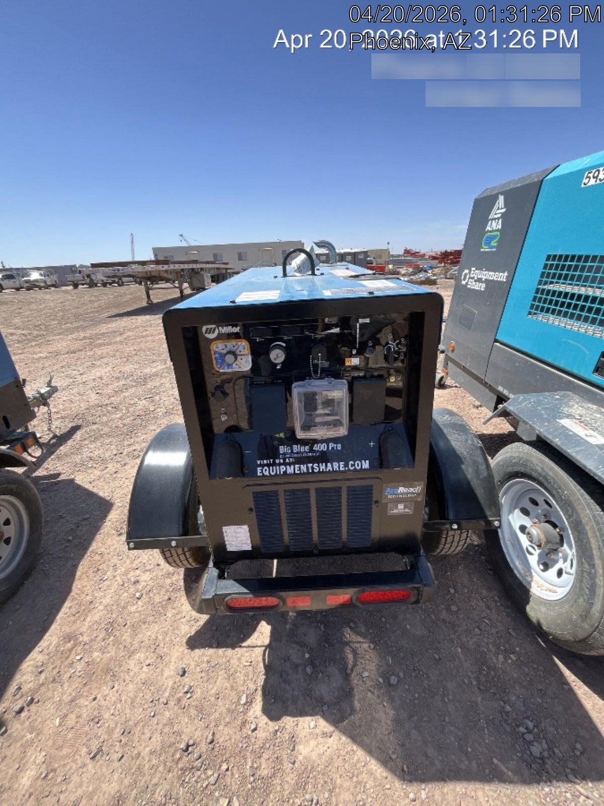 2026 MILLER ELECTRIC BIG BLUE 400