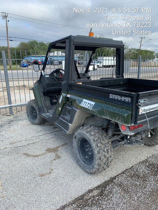 2021 Yanmar YU1000 Canopy, Steel Wheel, Poly WindShield, Beacon, Backup Alarm
