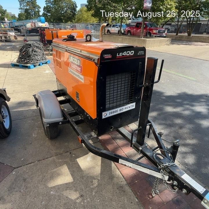 2022 Lincoln Electric LE400 Kubota V1505, Trlr, Cable Rack, Light Kit, ES Decals, T3